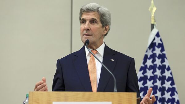John Kerry, secretario de Estado norteamericano - Sputnik Mundo