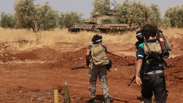 Combatientes rebeldes sirios (archivo) - Sputnik Mundo