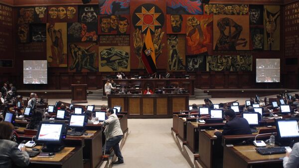 La Asamblea Nacional de Ecuador (archivo) - Sputnik Mundo