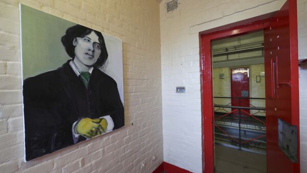 Un retrato de Oscar Wilde en la cárcel de Reading - Sputnik Mundo