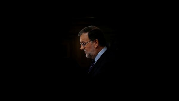 Mariano Rajoy, candidato del conservador Partido Popular a la presidencia del Gobierno y actual presidente en funciones - Sputnik Mundo