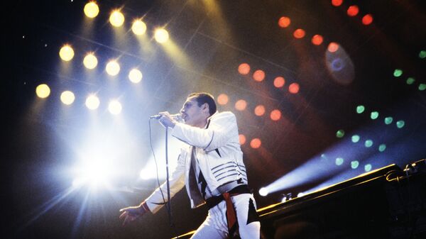 Freddie Mercury, líder de la banda Queen (archivo)  - Sputnik Mundo
