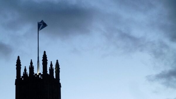 La bandera de Escocia - Sputnik Mundo