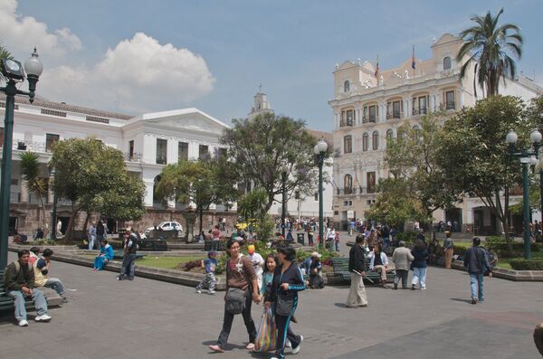 Ciudad de Quito, capital de Ecuador Ciudad de Quito, capital de Ecuador - Sputnik Mundo