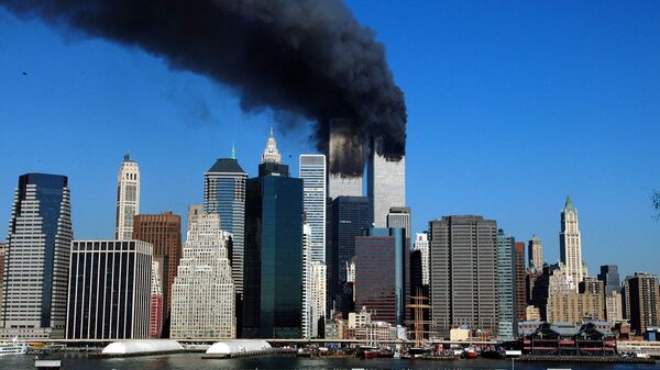 Ataque terrorista contra las Torres Gemelas en Nueva York (archivo) - Sputnik Mundo