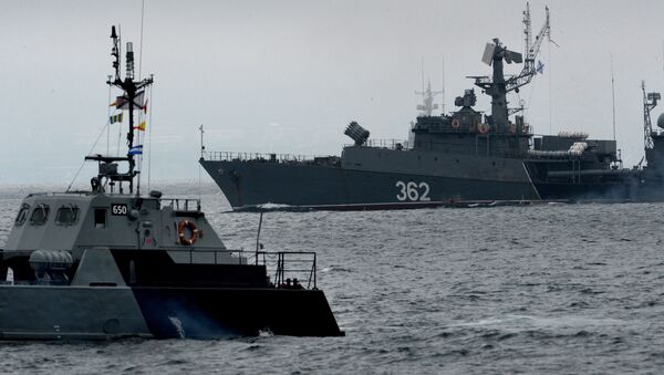 Buques de la Flota rusa del Pacífico - Sputnik Mundo