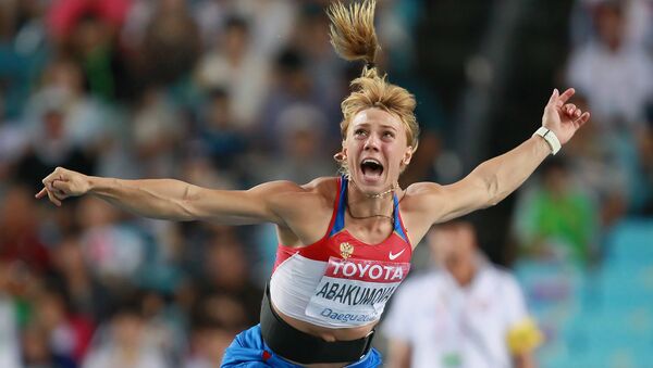 María Abakúmova, una deportista rusa - Sputnik Mundo