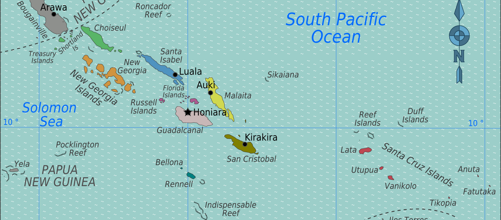 Las Islas Salomón - Sputnik Mundo, 1920, 14.09.2016