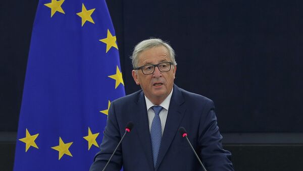 Jean-Claude Juncker, actual presidente de la Comisión Europea - Sputnik Mundo