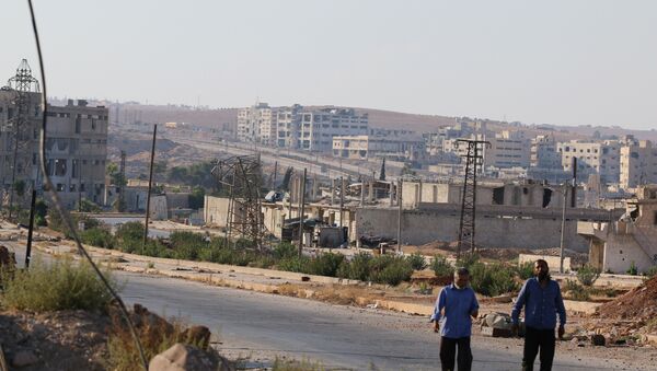 La carretera de Castello, Alepo, Siria - Sputnik Mundo