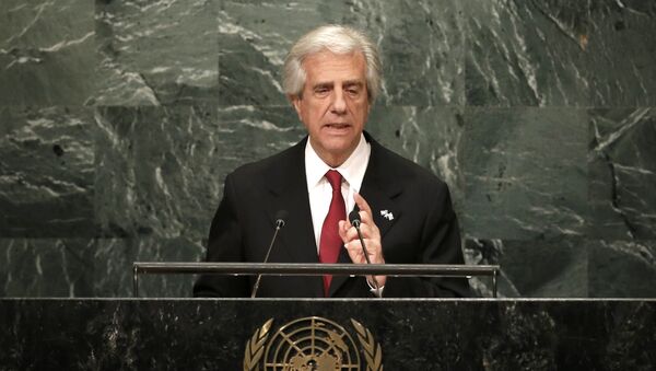 Tabaré Vázquez, el presidente de Uruguay - Sputnik Mundo