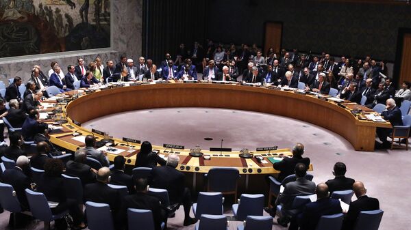 Consejo de Seguridad de la ONU en la sede en Nueva York (archivo) - Sputnik Mundo