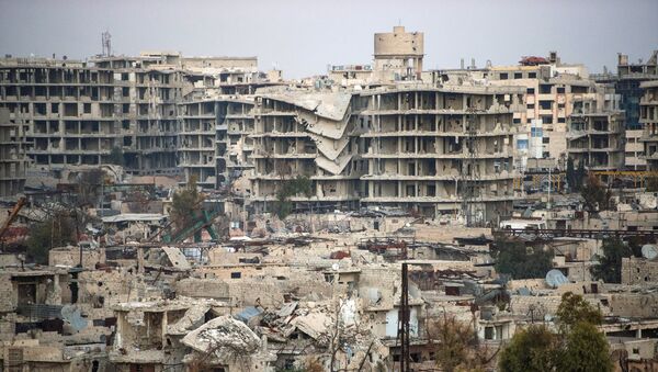 Ситуация в сирийском городе Дамаске - Sputnik Mundo