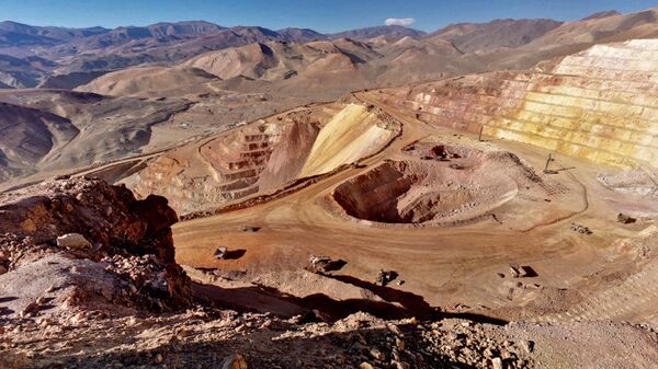 Una mina de Barrick Gold en Argentina - Sputnik Mundo