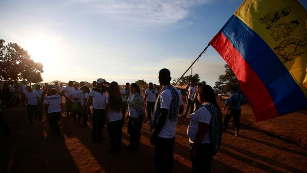 Los combatientes de las FARC (archivo) - Sputnik Mundo