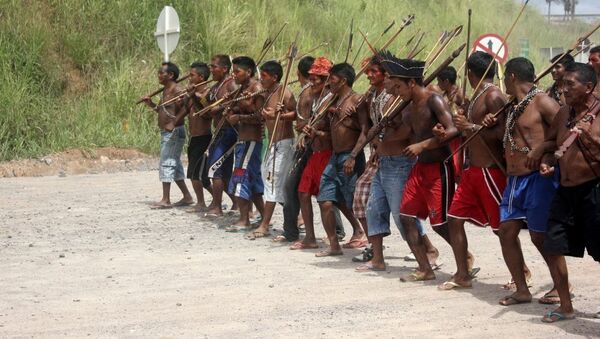 Los indígenas de Brasil (Archivo) - Sputnik Mundo
