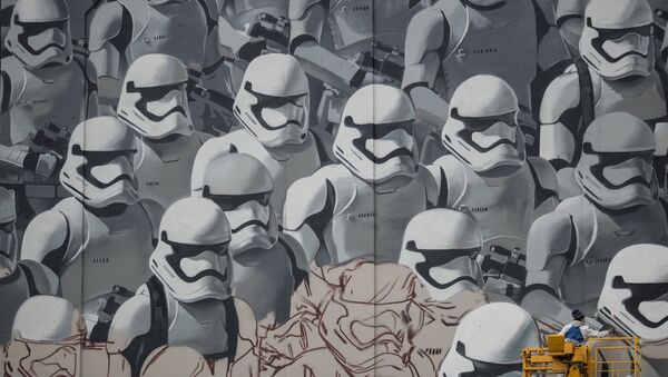 Star Wars graffiti appears in Moscow - Sputnik Mundo