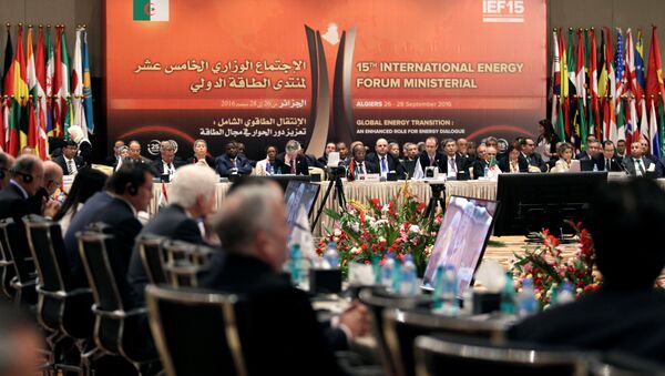 La reunión de la OPEP en Argel - Sputnik Mundo