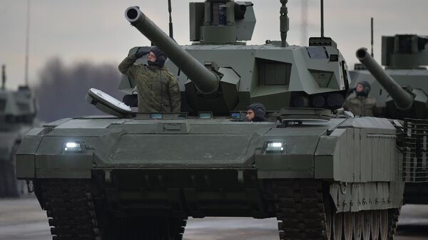 El tanque ruso T-14 Armata (archivo) - Sputnik Mundo