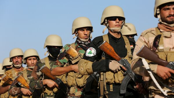 Soldados de fuerzas antiislamistas en Irak - Sputnik Mundo