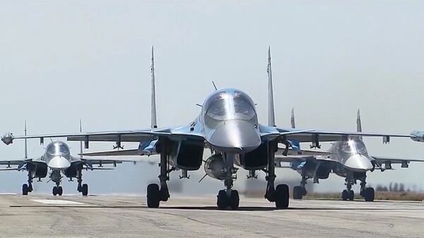 La base aérea rusa Hmeymim en Siria - Sputnik Mundo