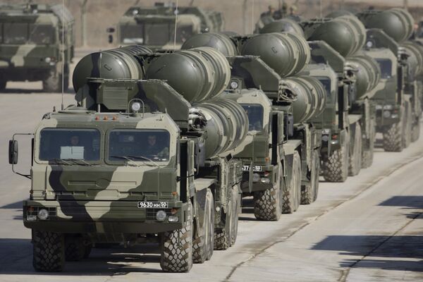 Los sistemas de misiles S-400 Los sistemas de misiles S-400 - Sputnik Mundo