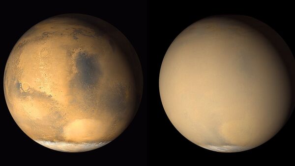 NASA Marte tormenta de polvo - Sputnik Mundo