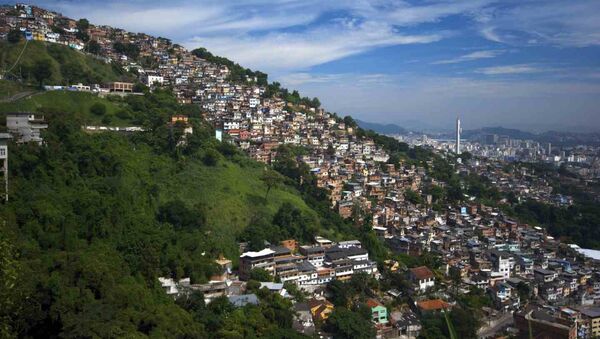 Una favela en Río de Janeiro - Sputnik Mundo