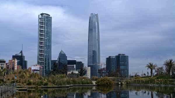 Santiago, la capital de Chile - Sputnik Mundo