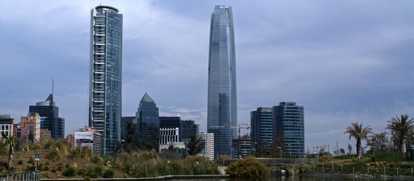 Santiago, la capital de Chile Santiago, la capital de Chile - Sputnik Mundo