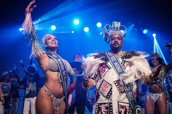 La elección de la reina y el rey del carnaval de Río de Janeiro - Sputnik Mundo