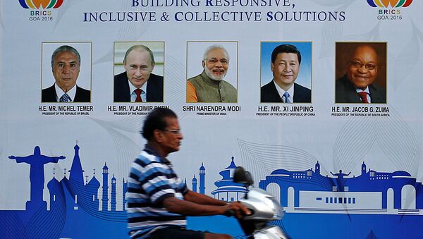 Los líderes de BRICS - Sputnik Mundo