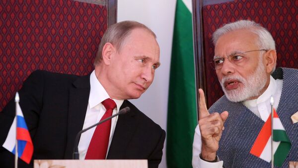 Визит президента РФ В. Путина в Республику Индию (Гоа) - Sputnik Mundo