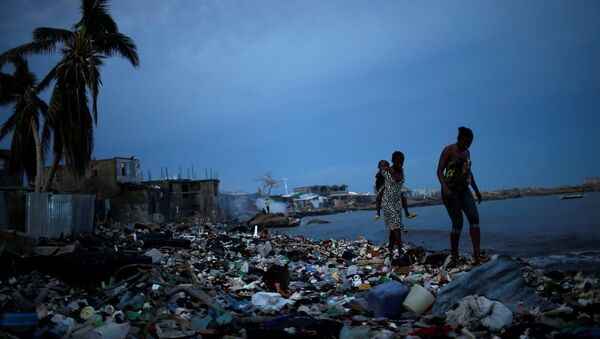 Consecuencias del huracán Matthew en Haití - Sputnik Mundo