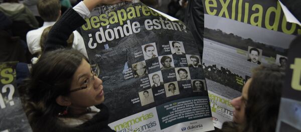 Familares de las victimas de la Operación Cóndor (archivo) Familares de las victimas de la Operación Cóndor (archivo) - Sputnik Mundo