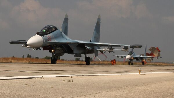 Los aviones rusos en Siria - Sputnik Mundo