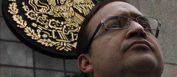 Javier Duarte, el gobernador de Veracruz Javier Duarte, el gobernador de Veracruz - Sputnik Mundo