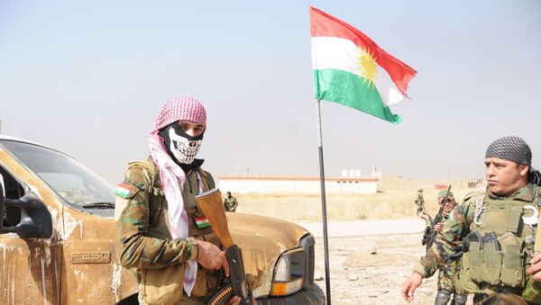 Los kurdos peshmerga (archivo) - Sputnik Mundo
