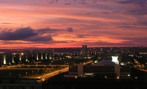 La ciudad de Brasilia, Brasil La ciudad de Brasilia, Brasil - Sputnik Mundo
