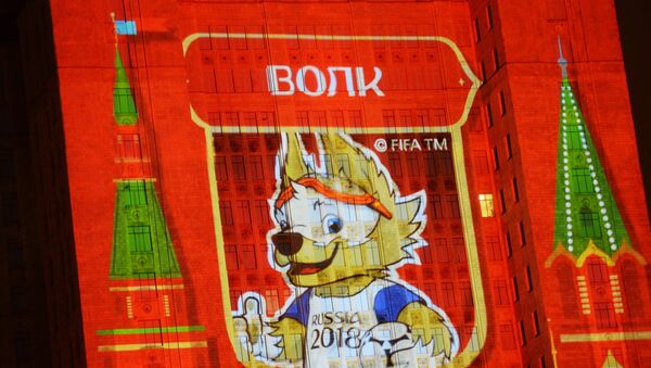 El Lobo, mascota oficial del Mundial de Fútbol de 2018 en Rusia - Sputnik Mundo