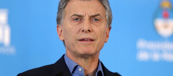 Mauricio Macri, el presidente de Argentina (archivo) Mauricio Macri, el presidente de Argentina (archivo) - Sputnik Mundo