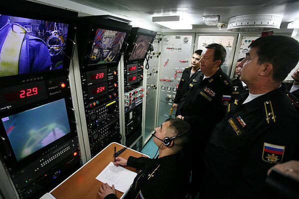 Ejercicios del servicio de rescate de la Flota del Pacífico de Rusia - Sputnik Mundo