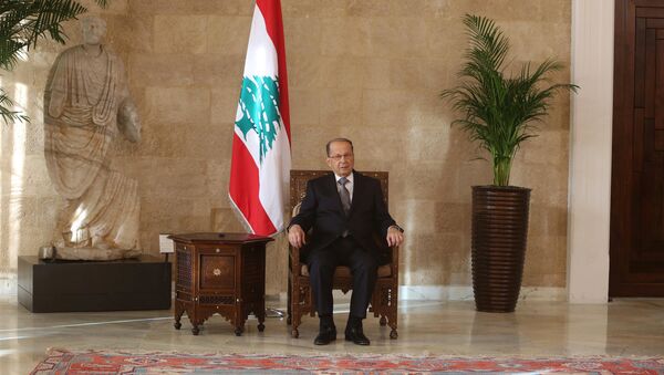 Michel Aoun, el presidente electo de Líbano - Sputnik Mundo