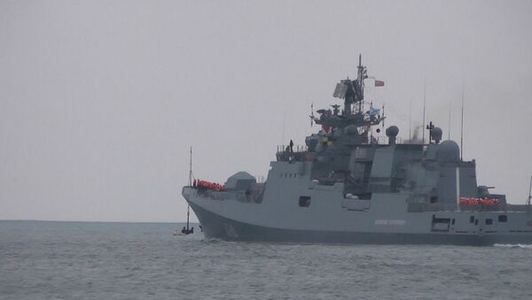 La fragata rusa Almirante Grigoróvich se dirige a Siria - Sputnik Mundo