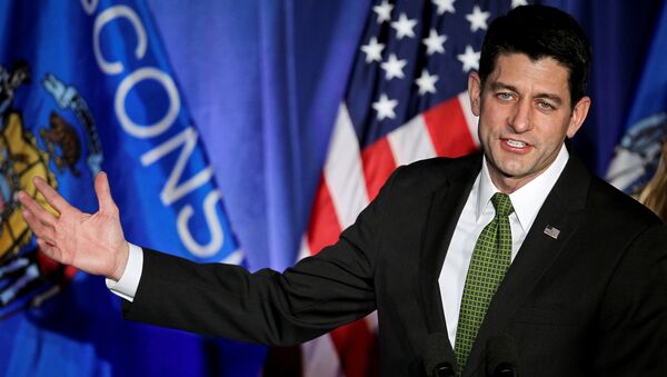 Paul Ryan, el presidente de la Cámara de Representantes - Sputnik Mundo