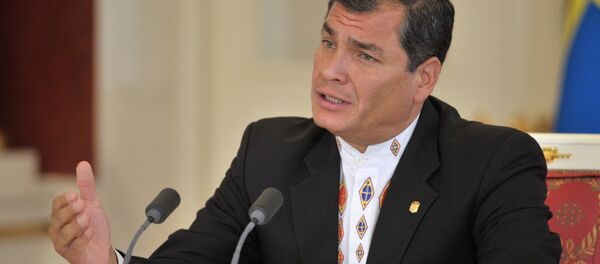 Rafael Correa, expresidente de Ecuador (archivo) Rafael Correa, expresidente de Ecuador (archivo) - Sputnik Mundo