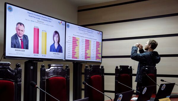 Resultados de las elecciones en Moldavia - Sputnik Mundo