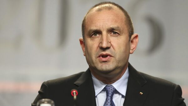 Rumen Radev, presidente de Bulgaria - Sputnik Mundo