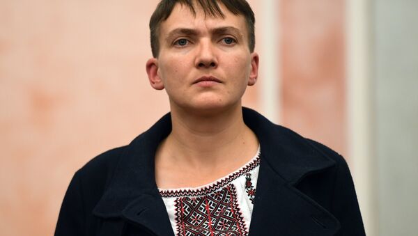 Nadezhda Sávchenko, diputada ucraniana (archivo) - Sputnik Mundo