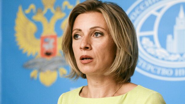 María Zajárova, portavoz de la Cancillería de Rusia - Sputnik Mundo